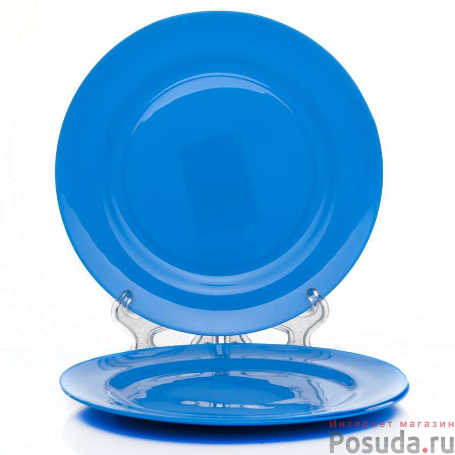 Набор тарелок 3 шт.d=200 мм микс (цвет в ассортименте)