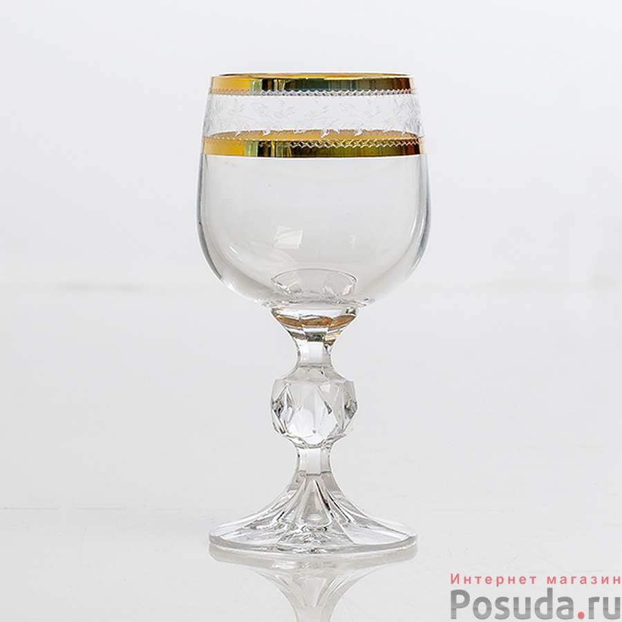 Набор бокалов для шампанского 6 шт Crystalite Bohemia Klaudie, 180 мл