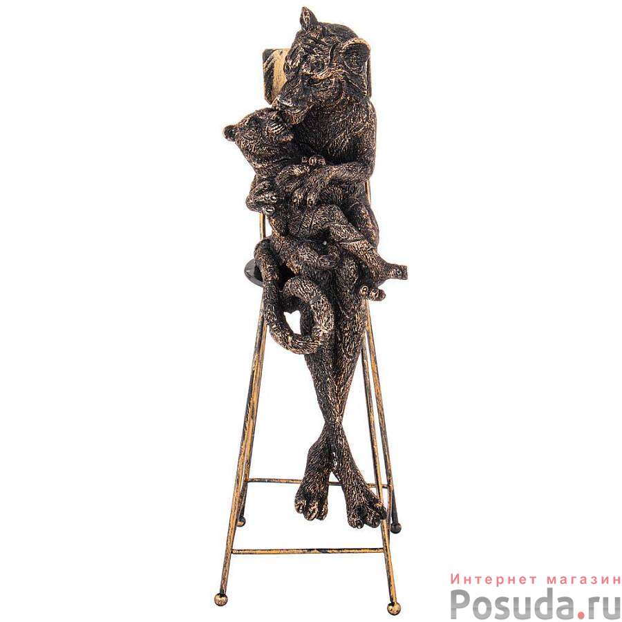 Фигурка Тигрица 12*8*27,5 см. серия Bronze classic 