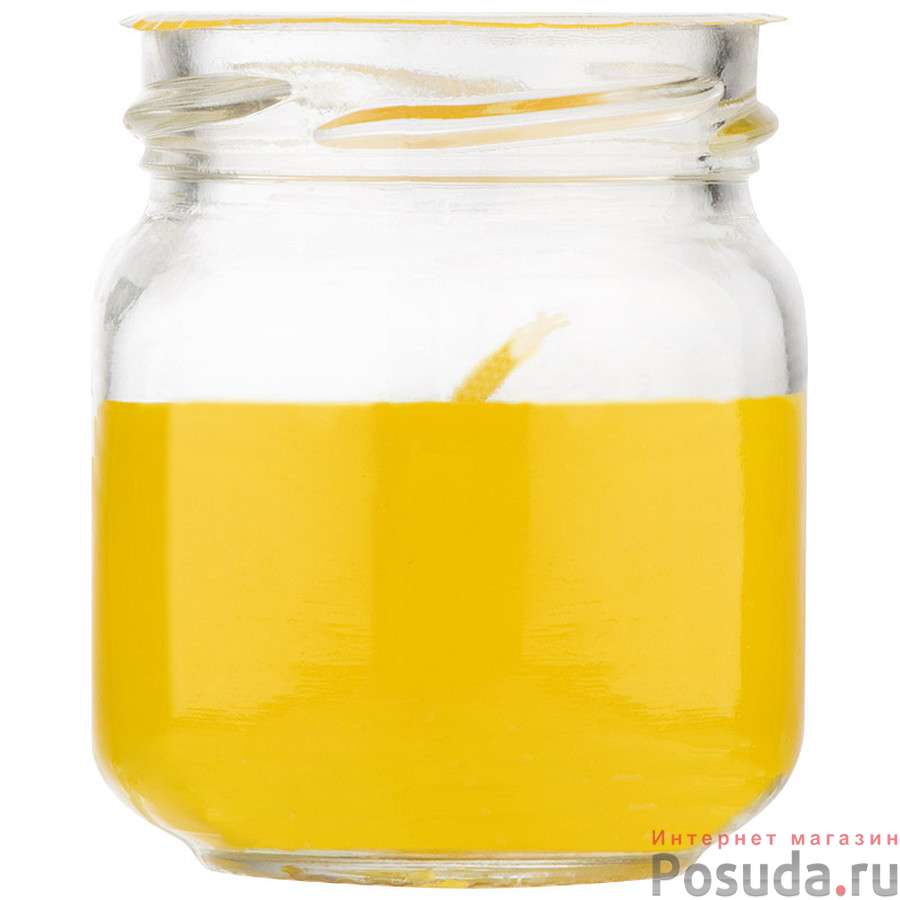Свеча ароматическая "Лимонный фреш" в банке