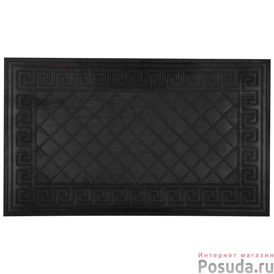 Коврик напольный "Версаче"ПВХ грязесборный, размер 60х35 см