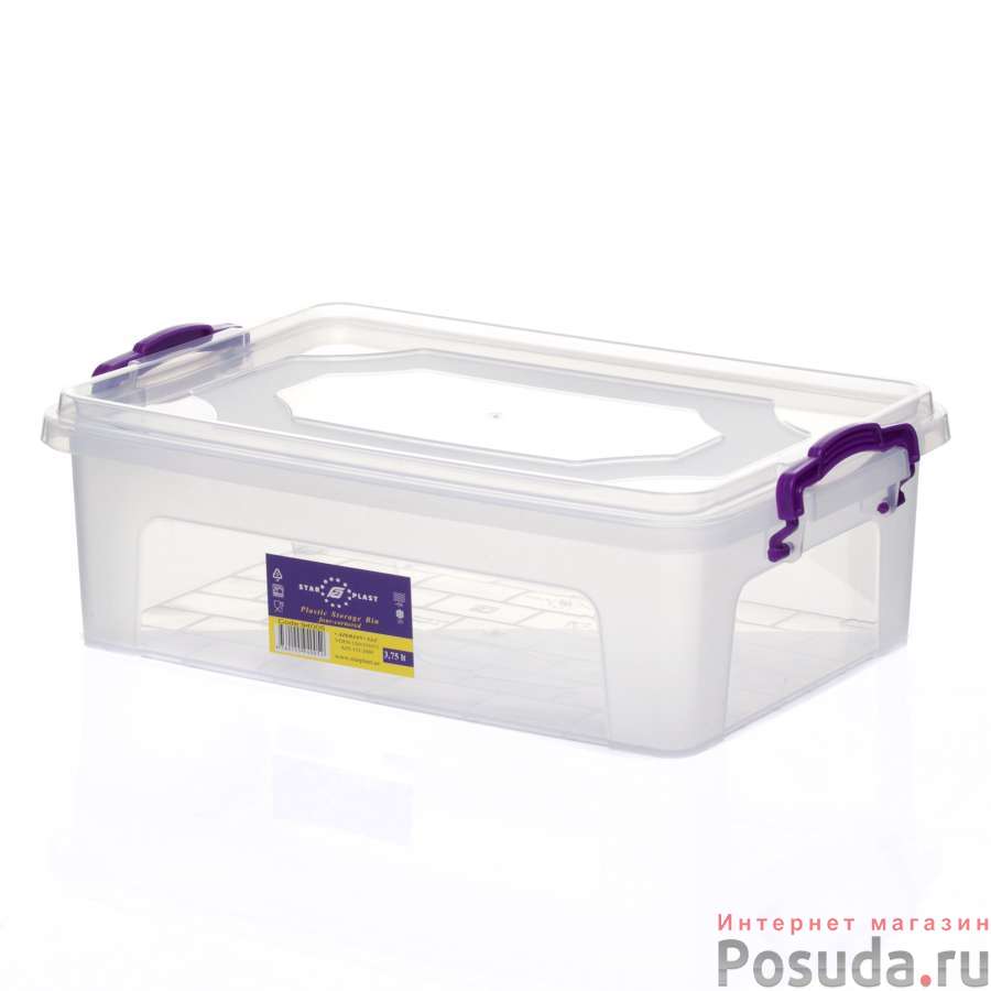 Контейнер для хранения "StarPlast", 3,75 л 300*200*95 mm