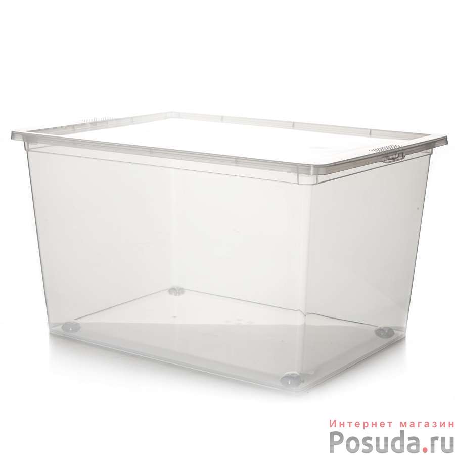 Ящик 50 л 530*370*300 мм прозрачный