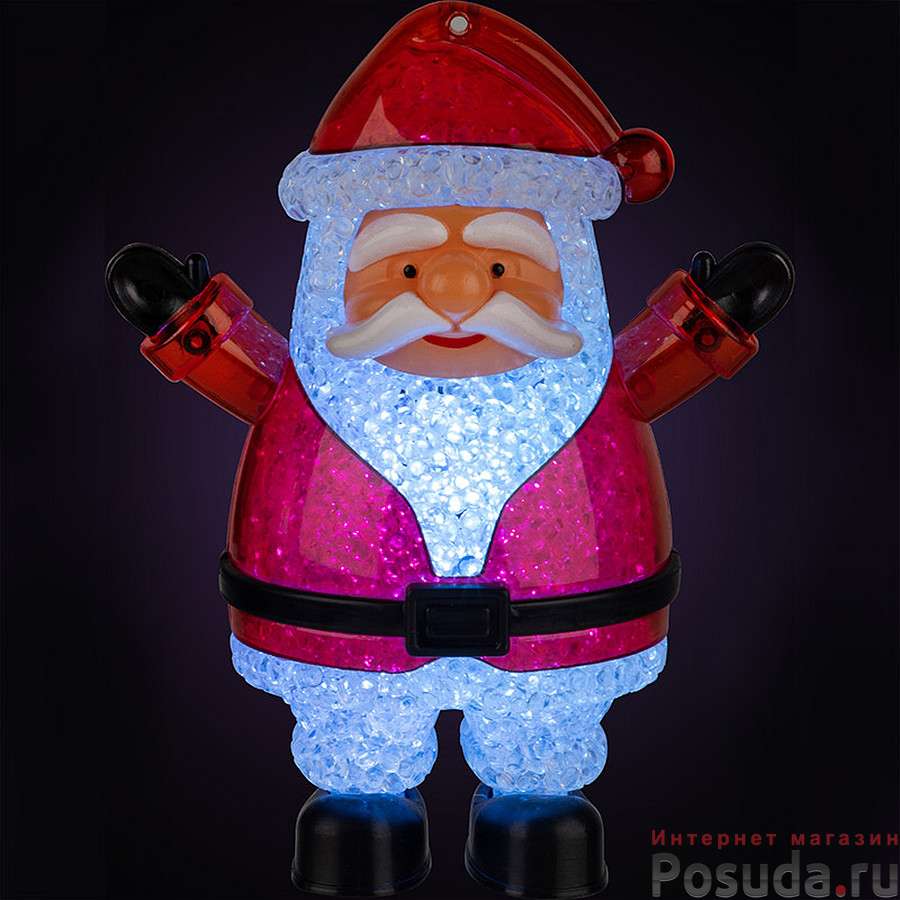 Фигурка светящаяся "Дед Мороз"