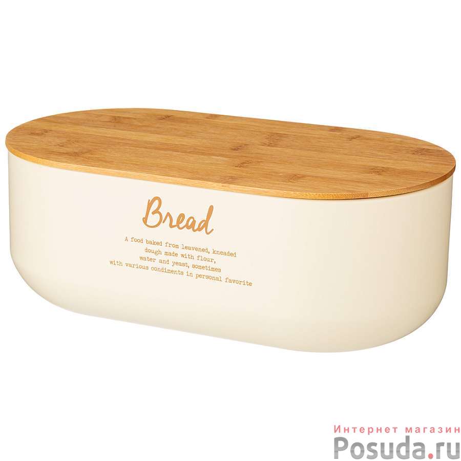 Хлебница agness Арктик 36x20x13 см