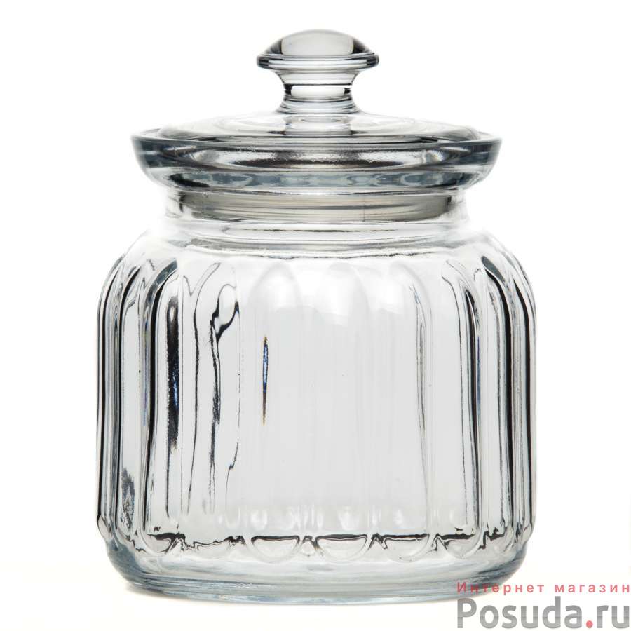Банка с крышкой 900 мл Вива
