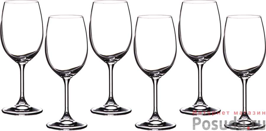 Набор бокалов для вина из 6 шт. Klara/sylvia 350 мл высота=20 см