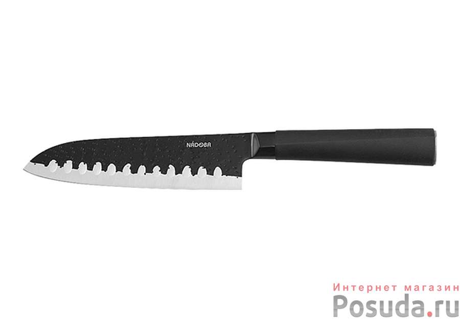 Нож Сантоку, 17,5 см, NADOBA, серия HORTA