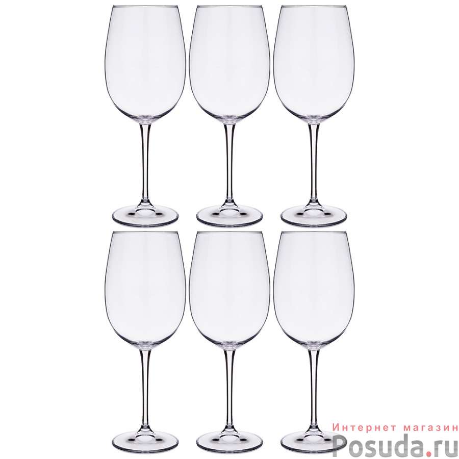 Набор бокалов для вина из 6 шт. Esta/fulica 640 мл высота=25,5 см