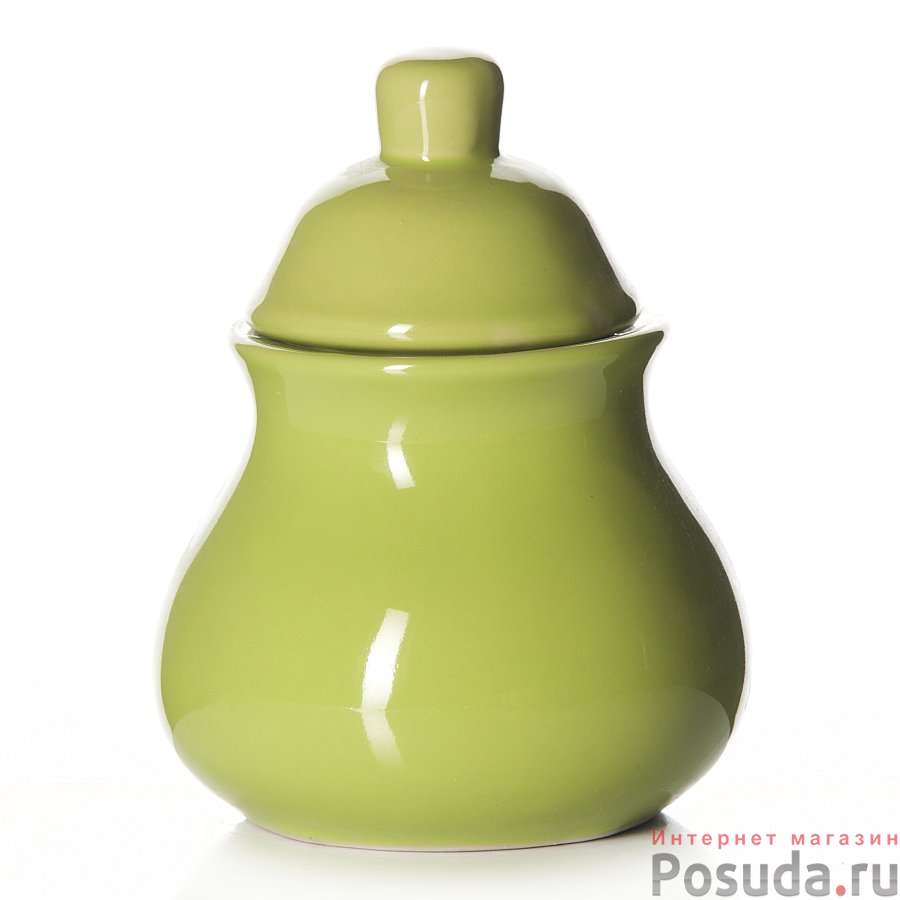 Сахарница зеленая Gotoff, Н=8,2 см