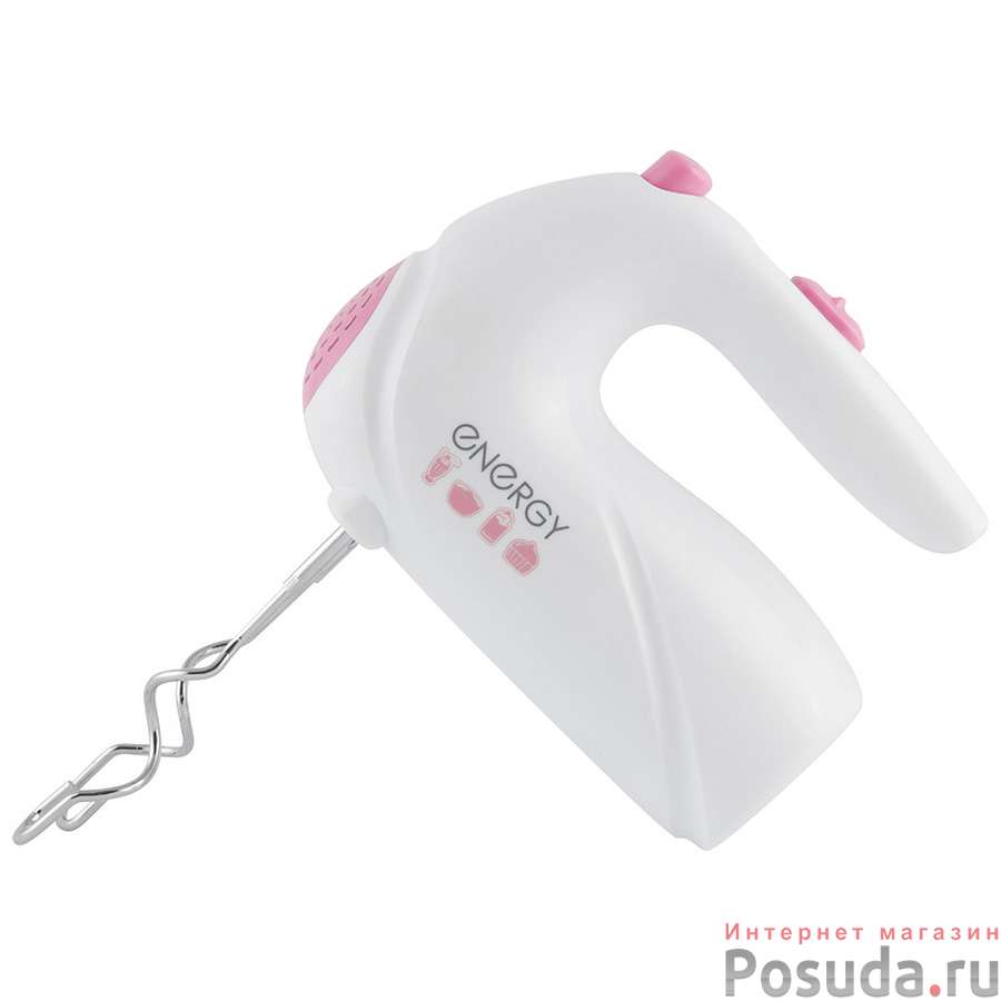 Миксер ENERGY EN-255, 5 скоростей, 200 Вт