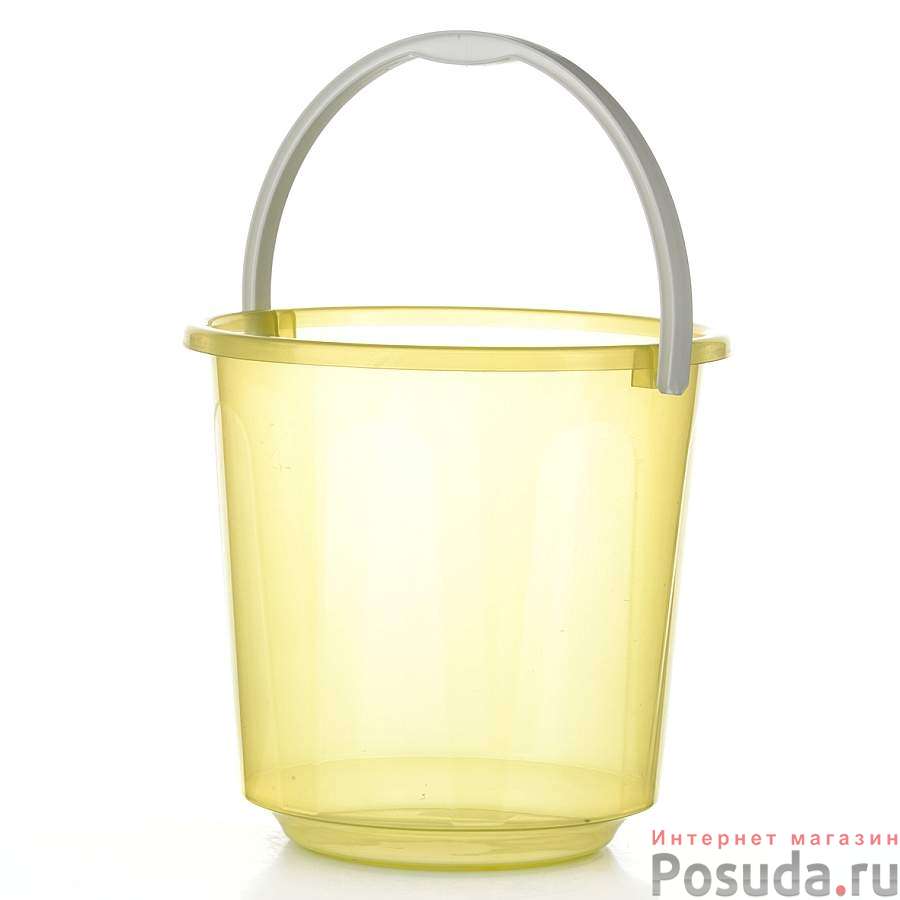 Ведро "Хозяюшка", объем 7 л (цвет в ассортименте)