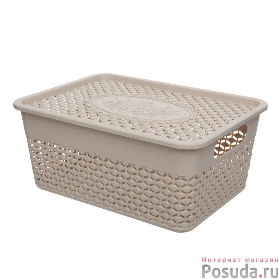 Корзина с крышкой 3,5 л