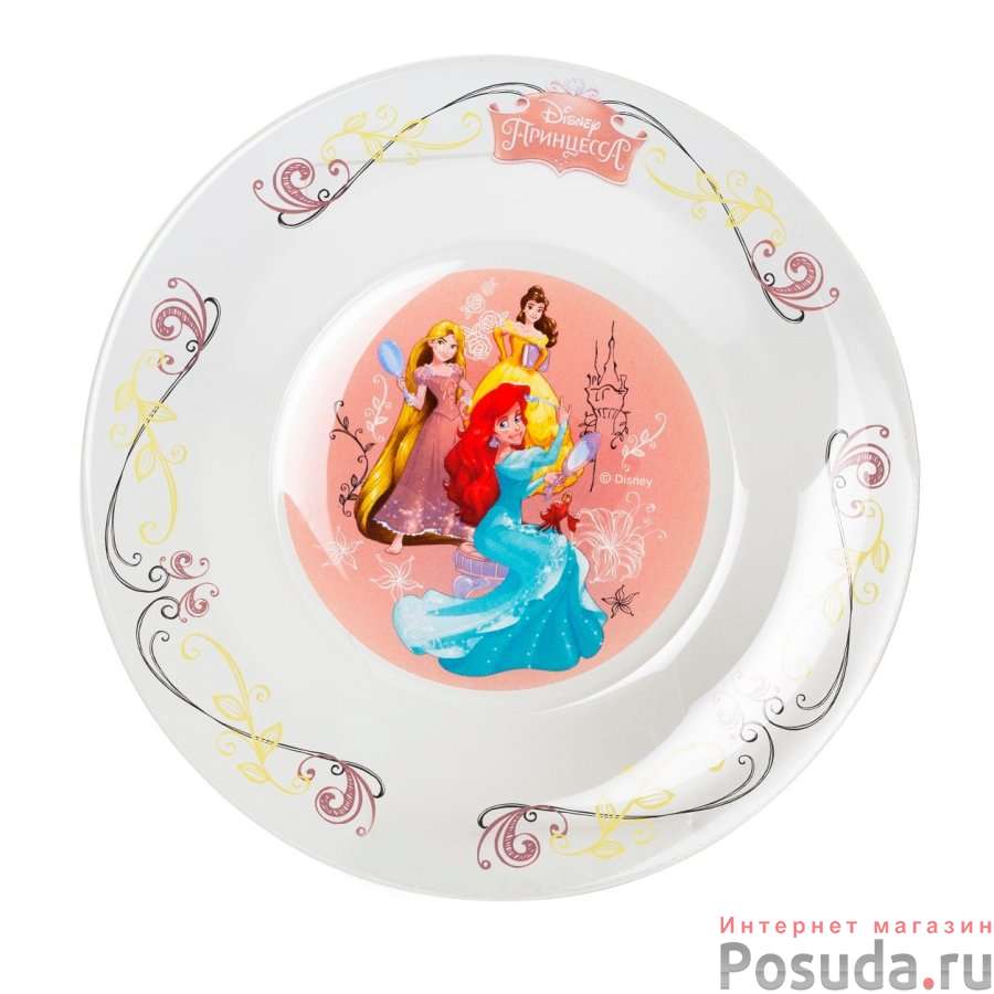 Тарелка десертная ПРИНЦЕССЫ 19.6 см