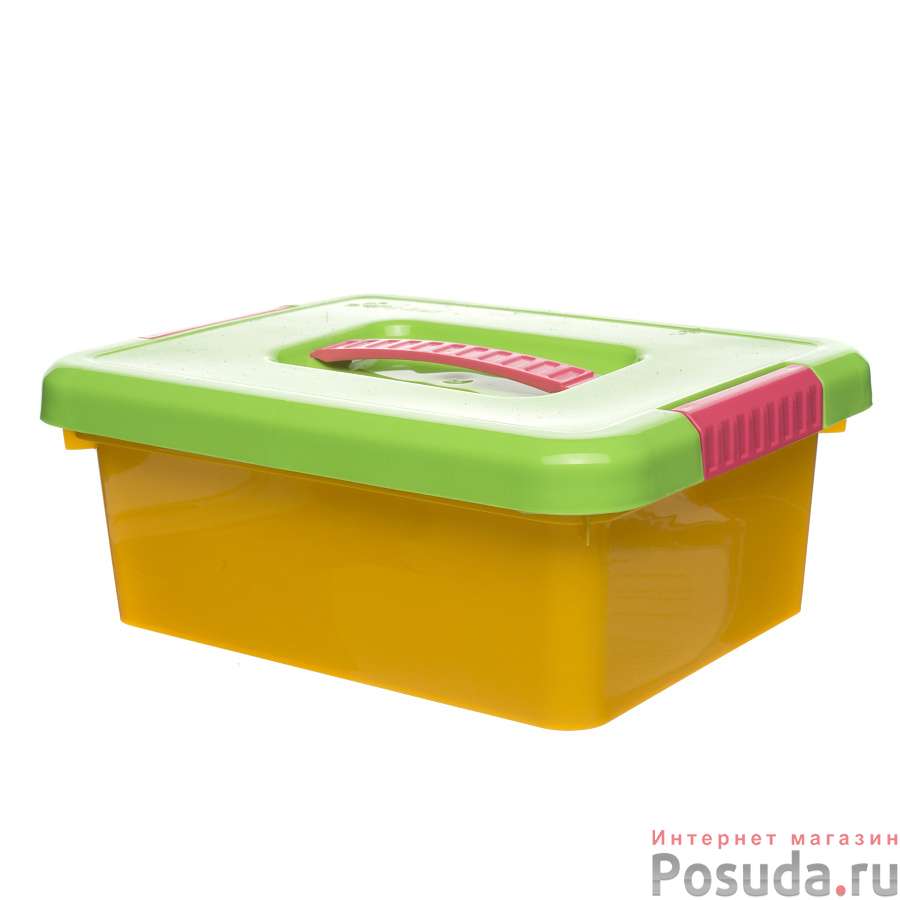 Ящик для хранения Kid's Box с ручкой 3л  