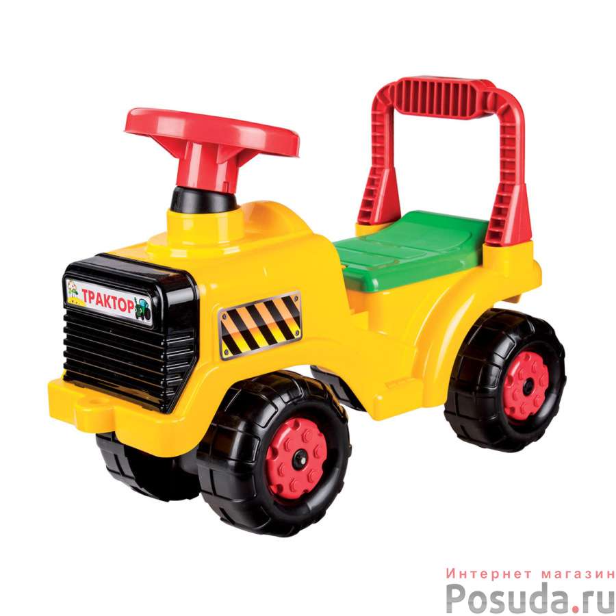 Машинка детская Трактор (черный)