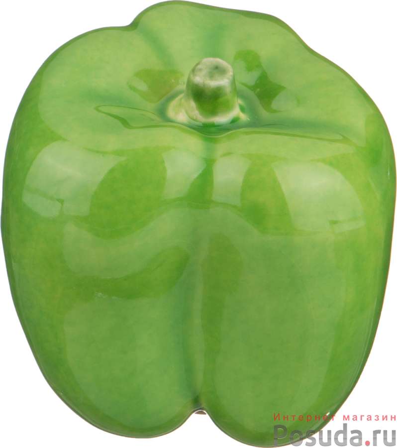 Изделие декоративное Зеленый перец высота=9 см без упаковки