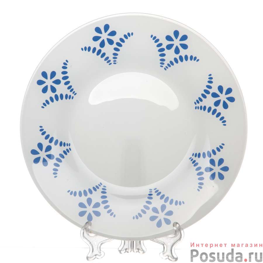 Тарелка упроч.Pasabahce Нордик 260 мм 3цв.(рис.29115)