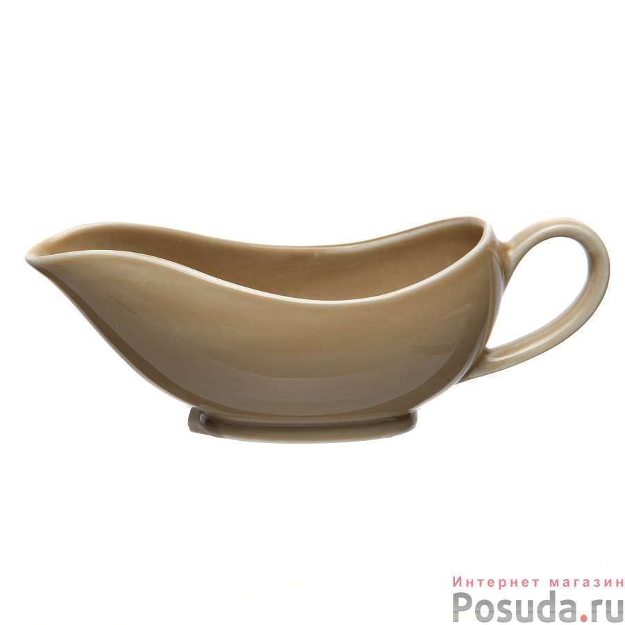 Соусник ф.Классик 150 мл Акварель золотисто-коричневый Башкирский фарфор
